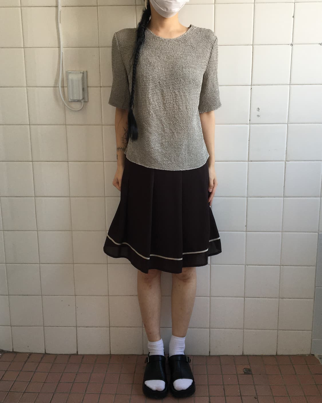 Pleats top 상품이미지1