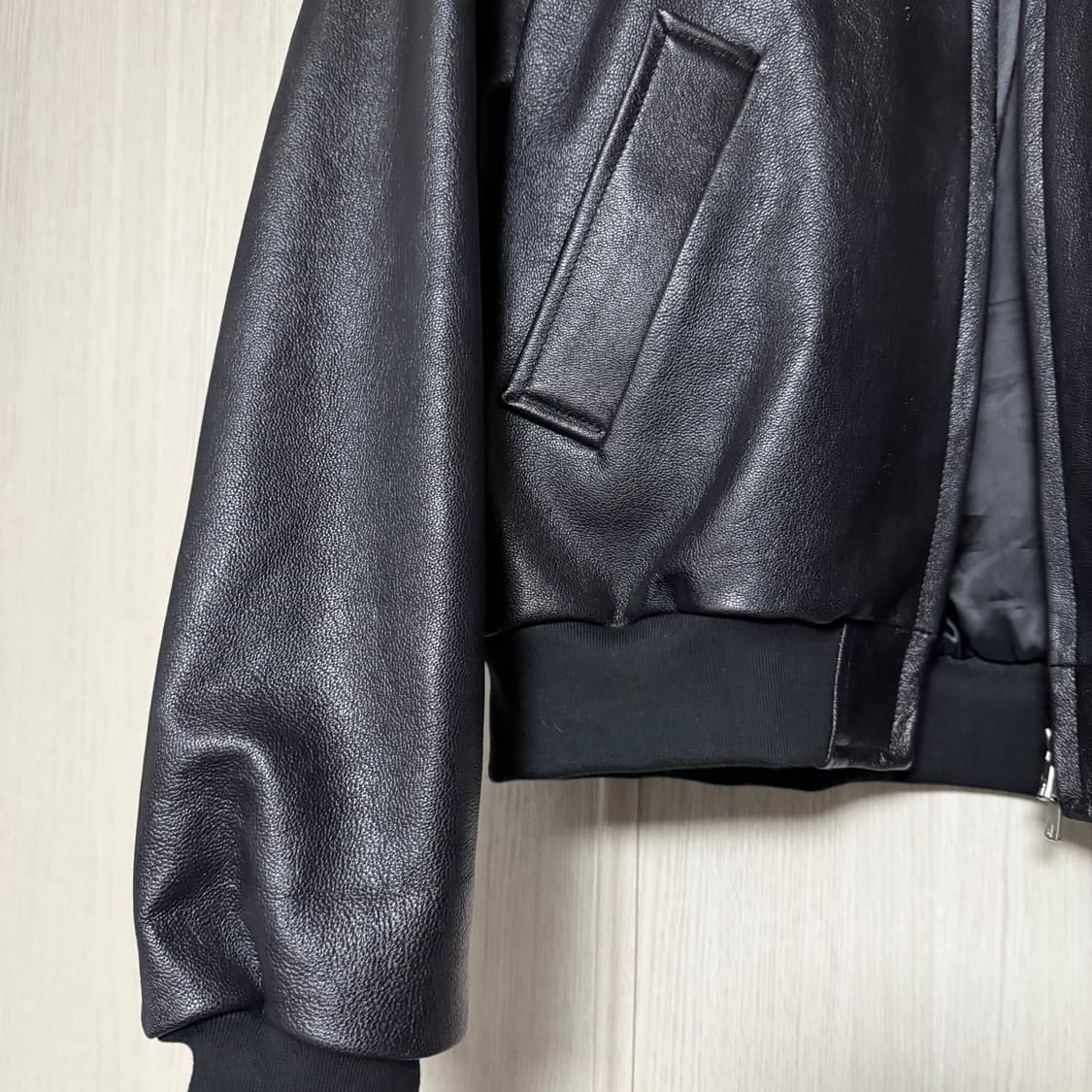 [S] 준느 J40 고트 레더 자켓 초판 상품이미지6