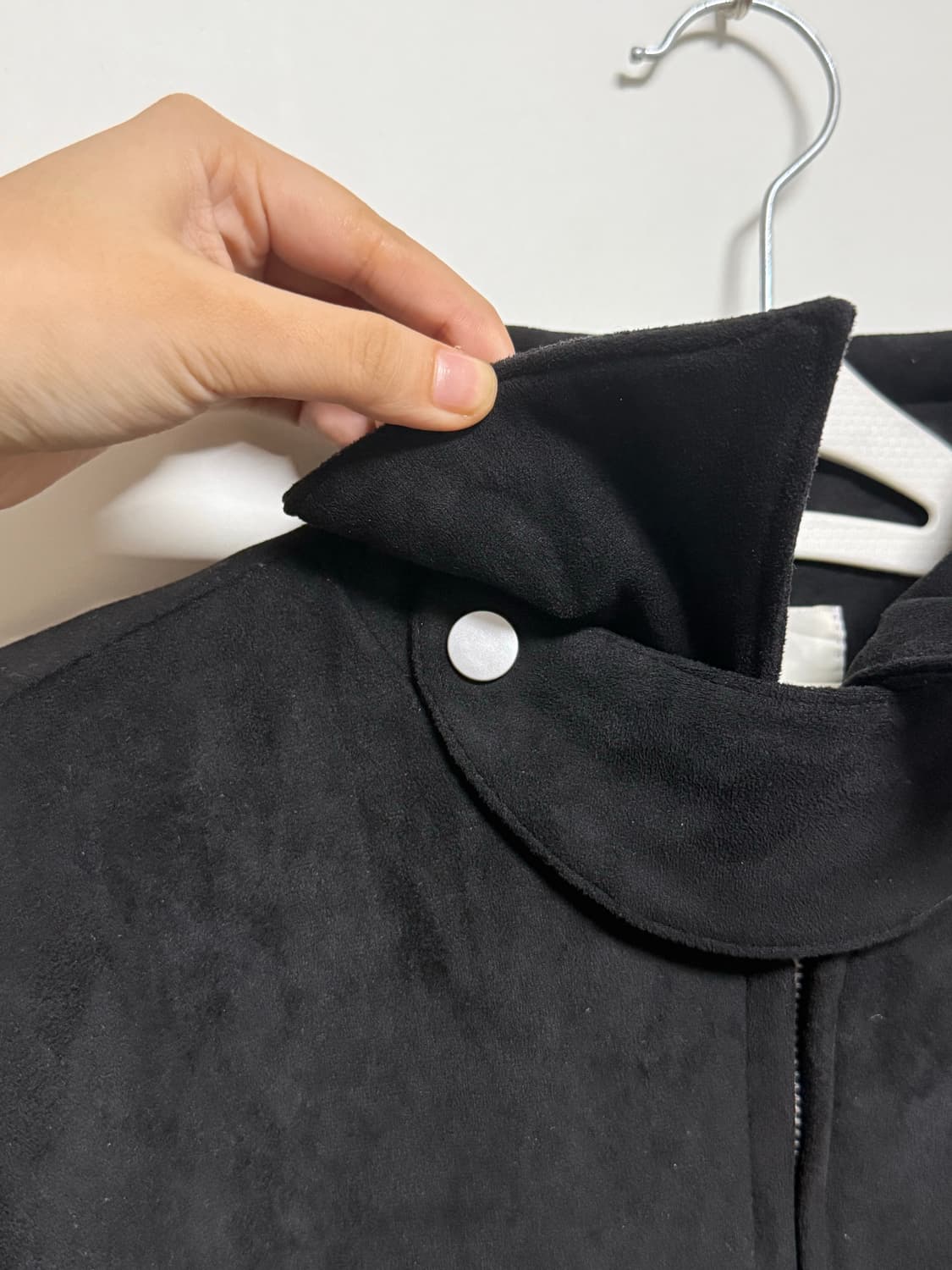 블랙) 스웨이드 자켓 상품이미지3