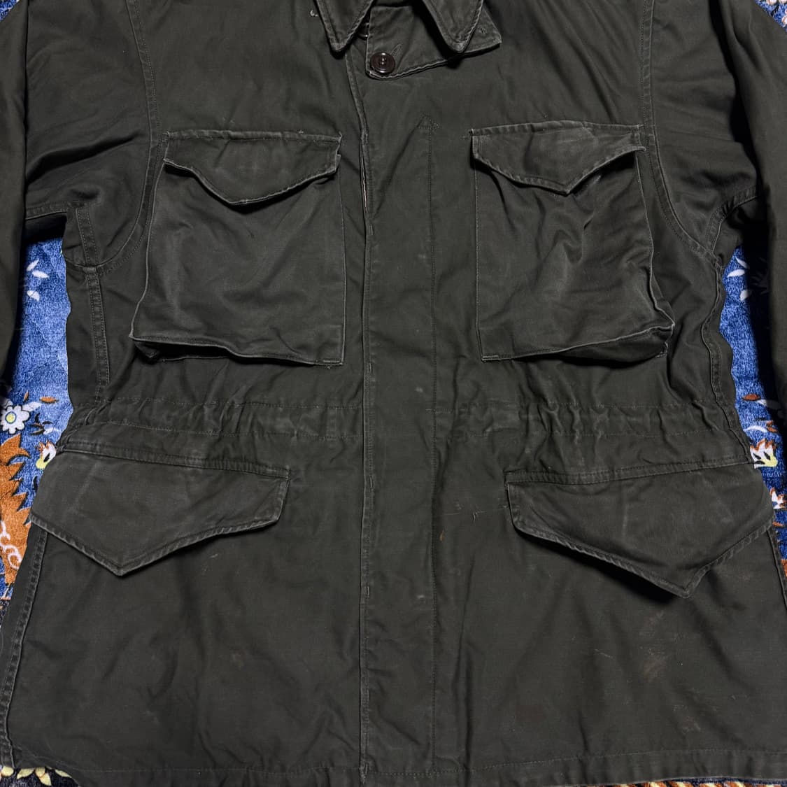 빈티지 50s 미군 오리지널 M50 필드자켓 S-S 상품이미지4