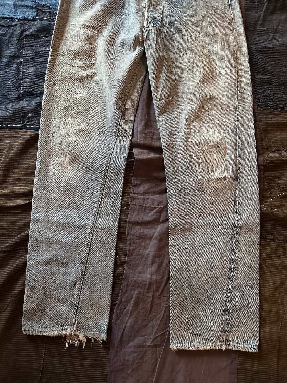 70s Leivs 501 66전기 Selvedge Denim Pants 상품이미지3