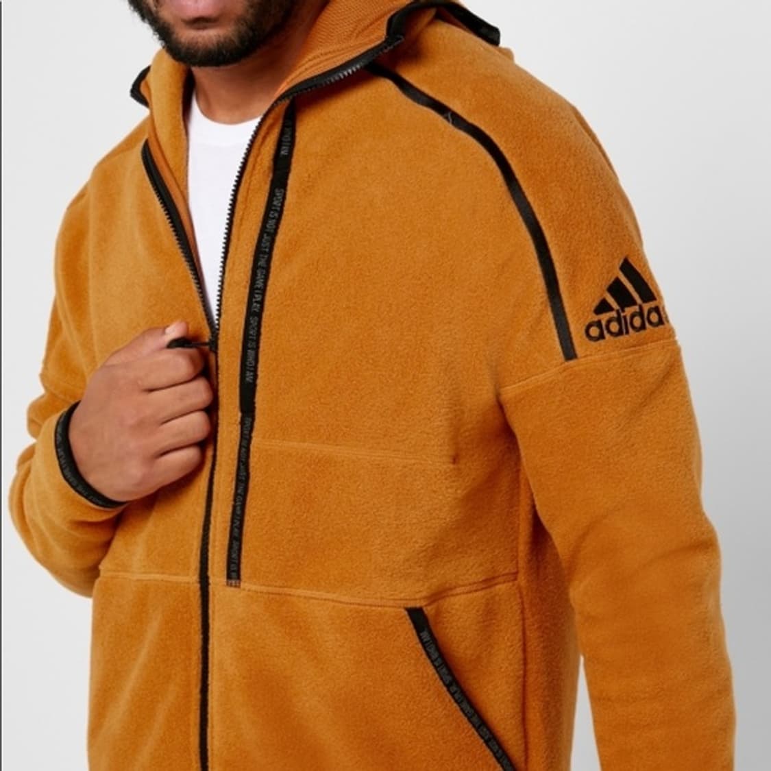 100 ) 아디다스 ZNE 후드집업 후리스 상품이미지2