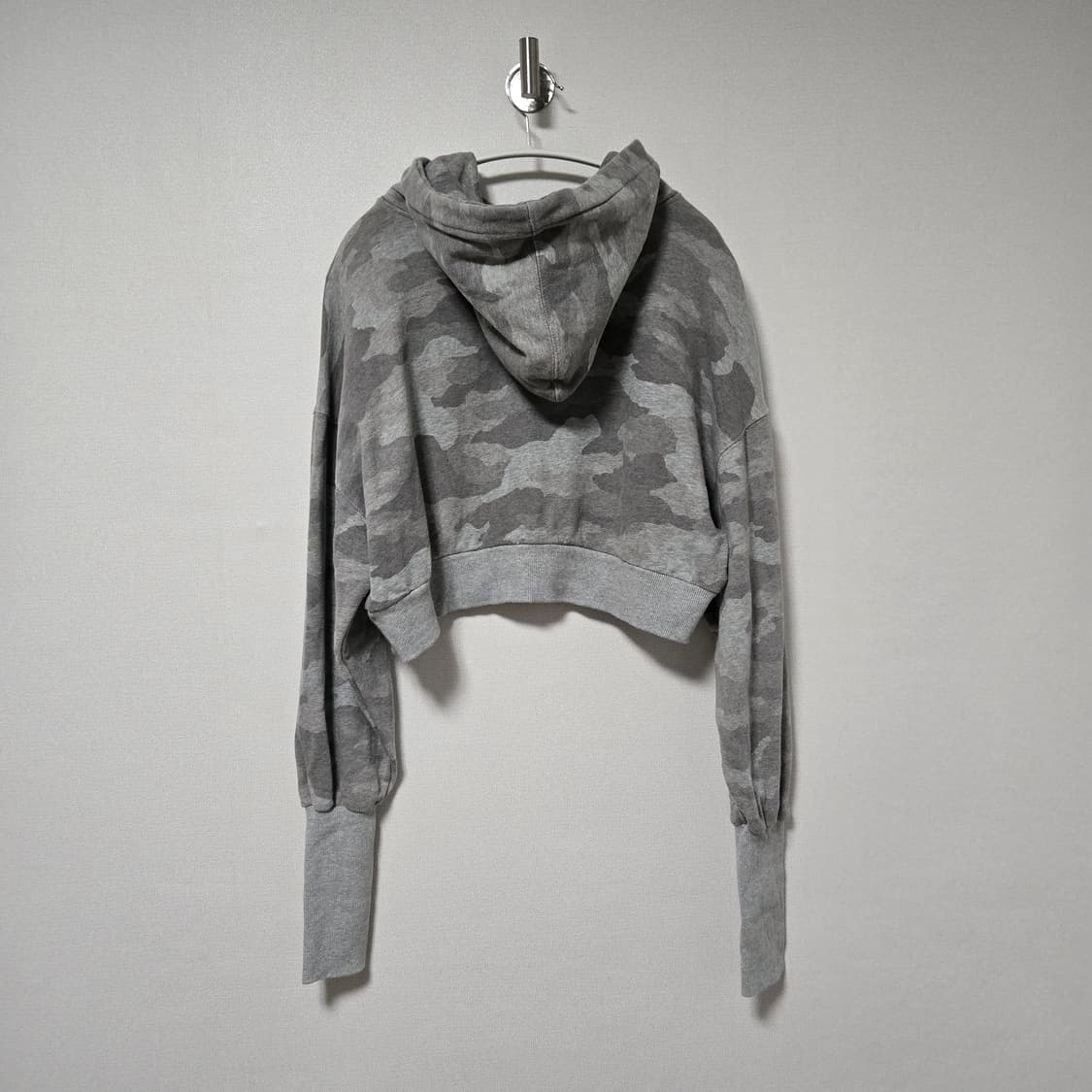 스컬프터 카모 크롭 후드티/ 여성 후드티/ 여자 후드티  상품이미지8