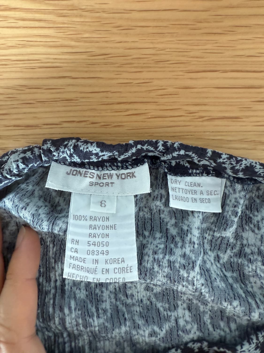 JONES NEW YORK 버튼업 롱 스커트(자개단추) 상품이미지6