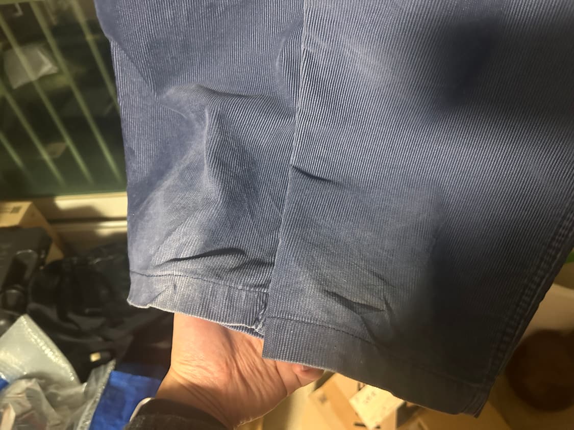 블라인드파일즈 부쉬팬츠 블루 색상 0사이즈 상품이미지3