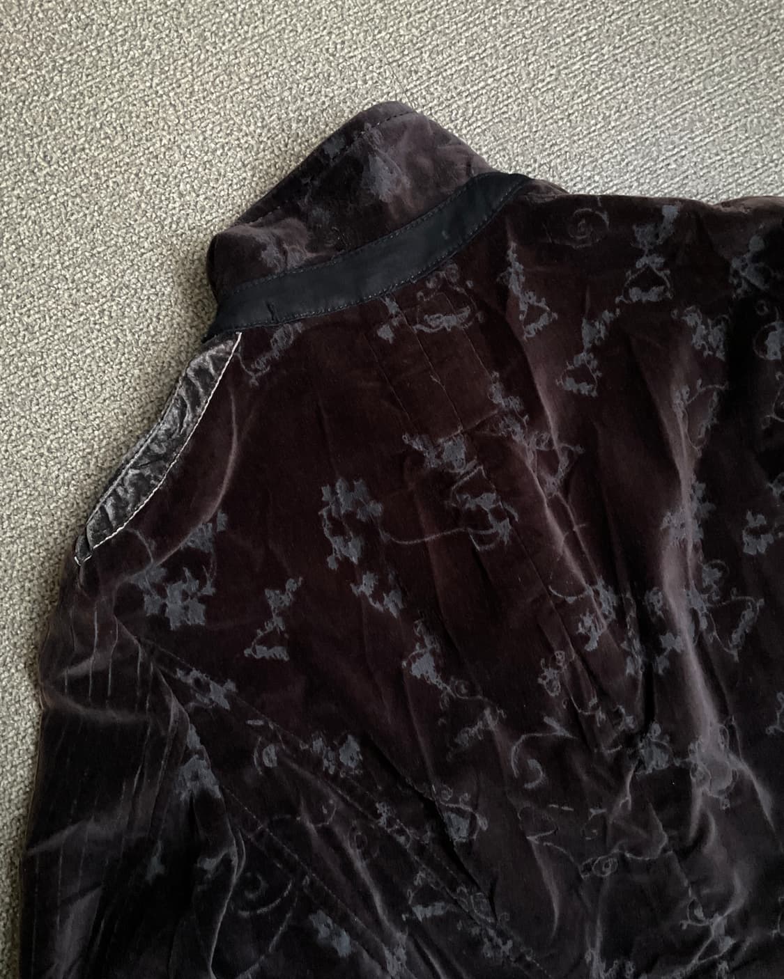 마리떼 프랑소와 저버 90s 벨벳 스티치 디테일 자켓 상품이미지10