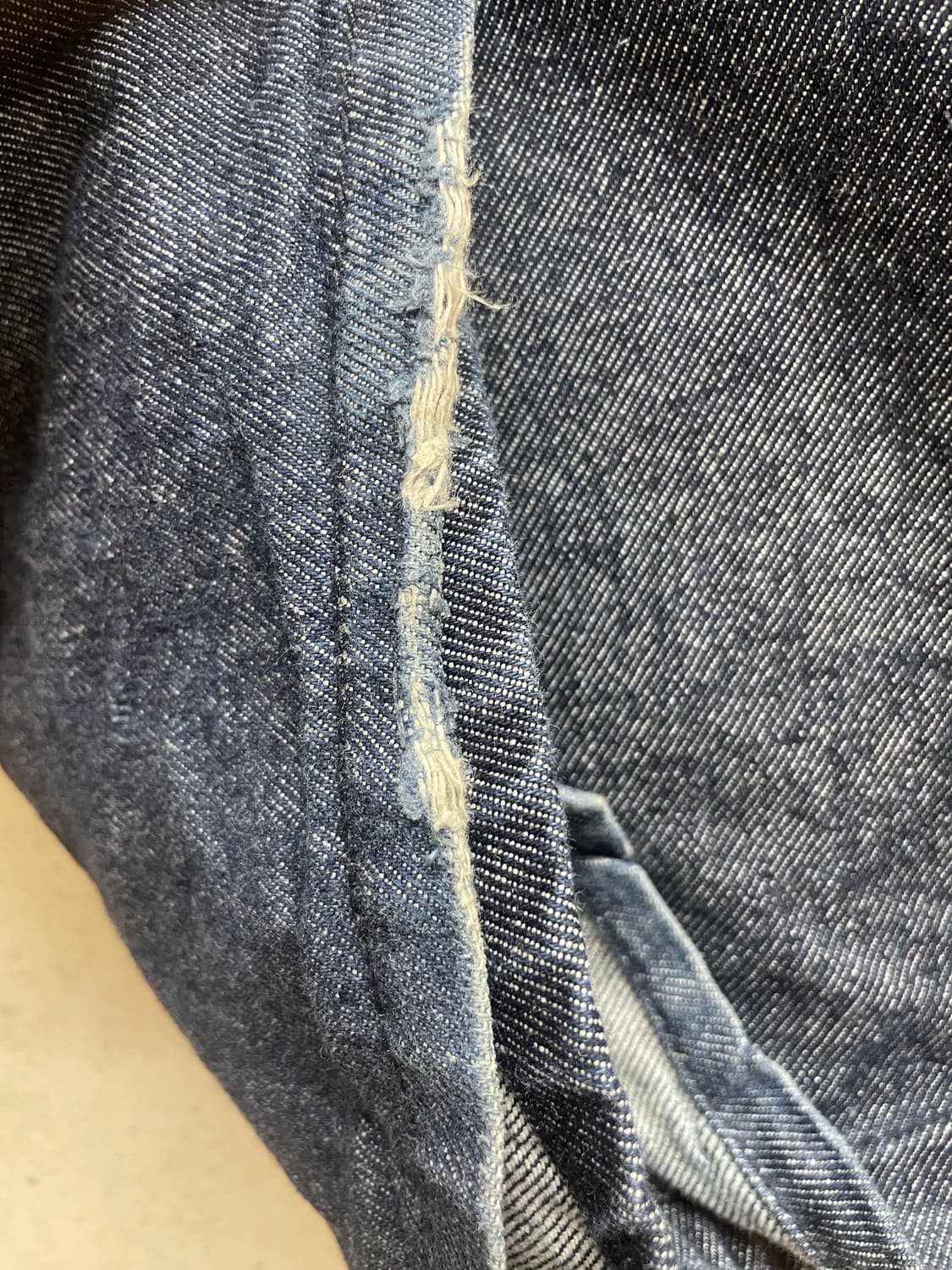 트리밍버드 원버튼 데님 셋업 상품이미지3