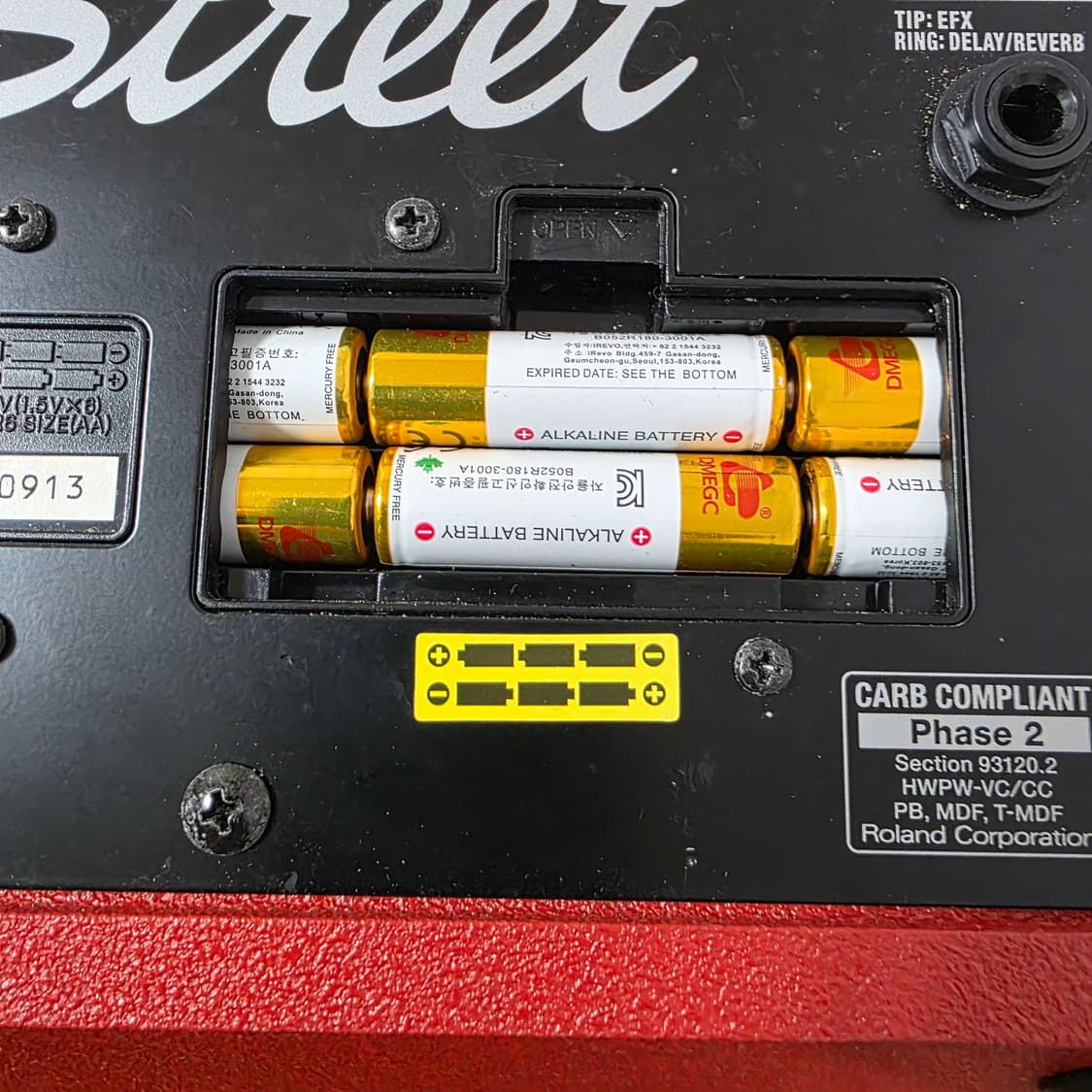 Roland Cube Street(레드) 버스킹 앰프 상품이미지4