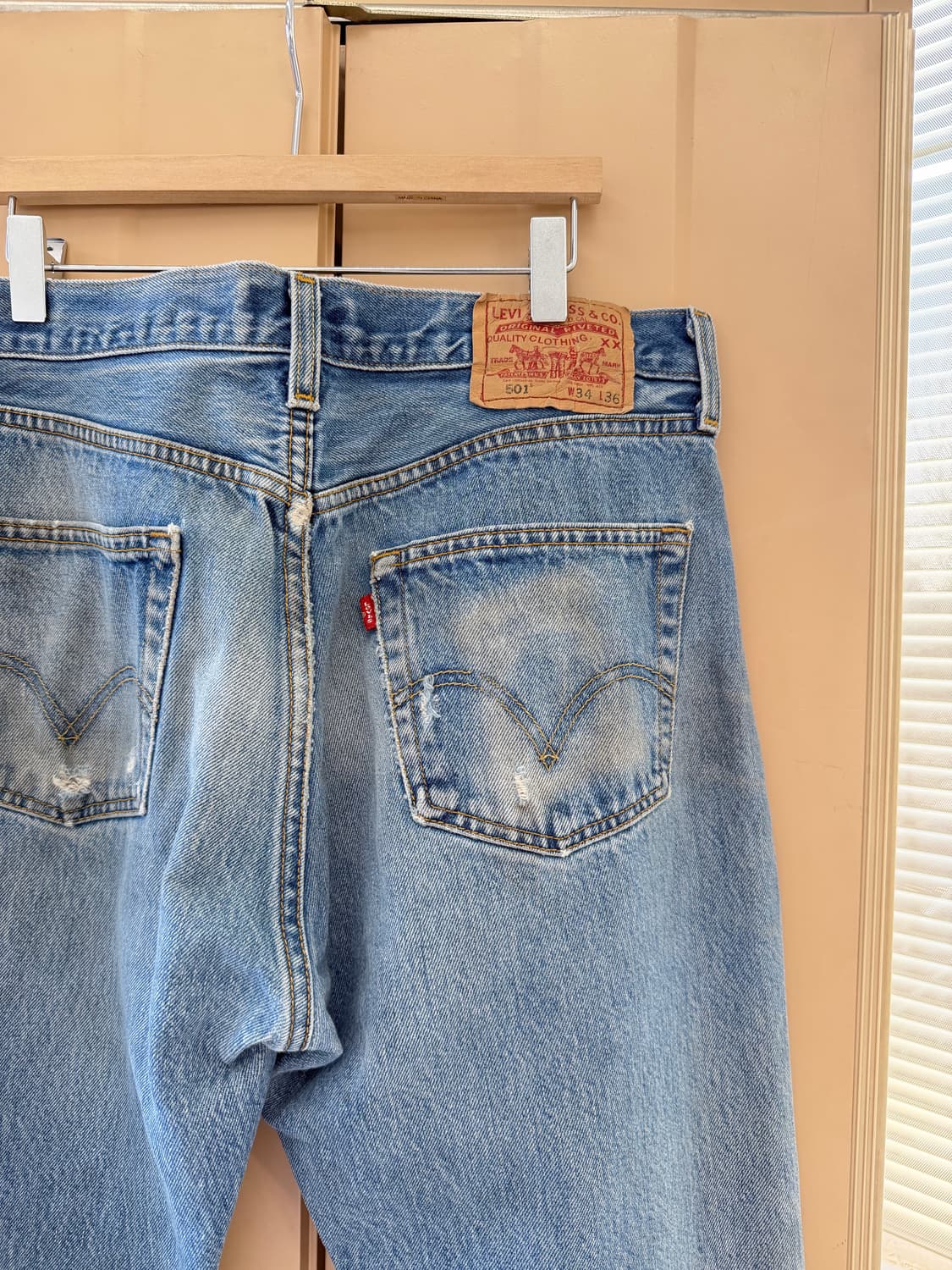 리바이스 501 vtg 데님 상품이미지8