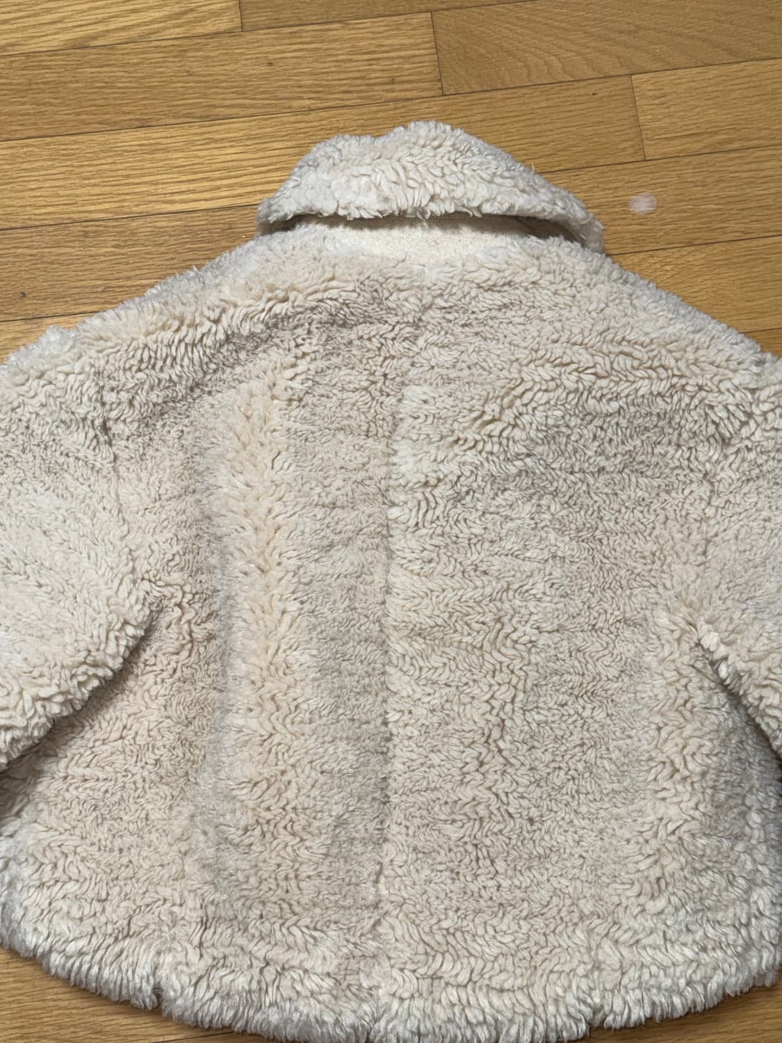 (W) 루에브르 포우 퍼 집업 자켓 라이트 베이지 상품이미지6