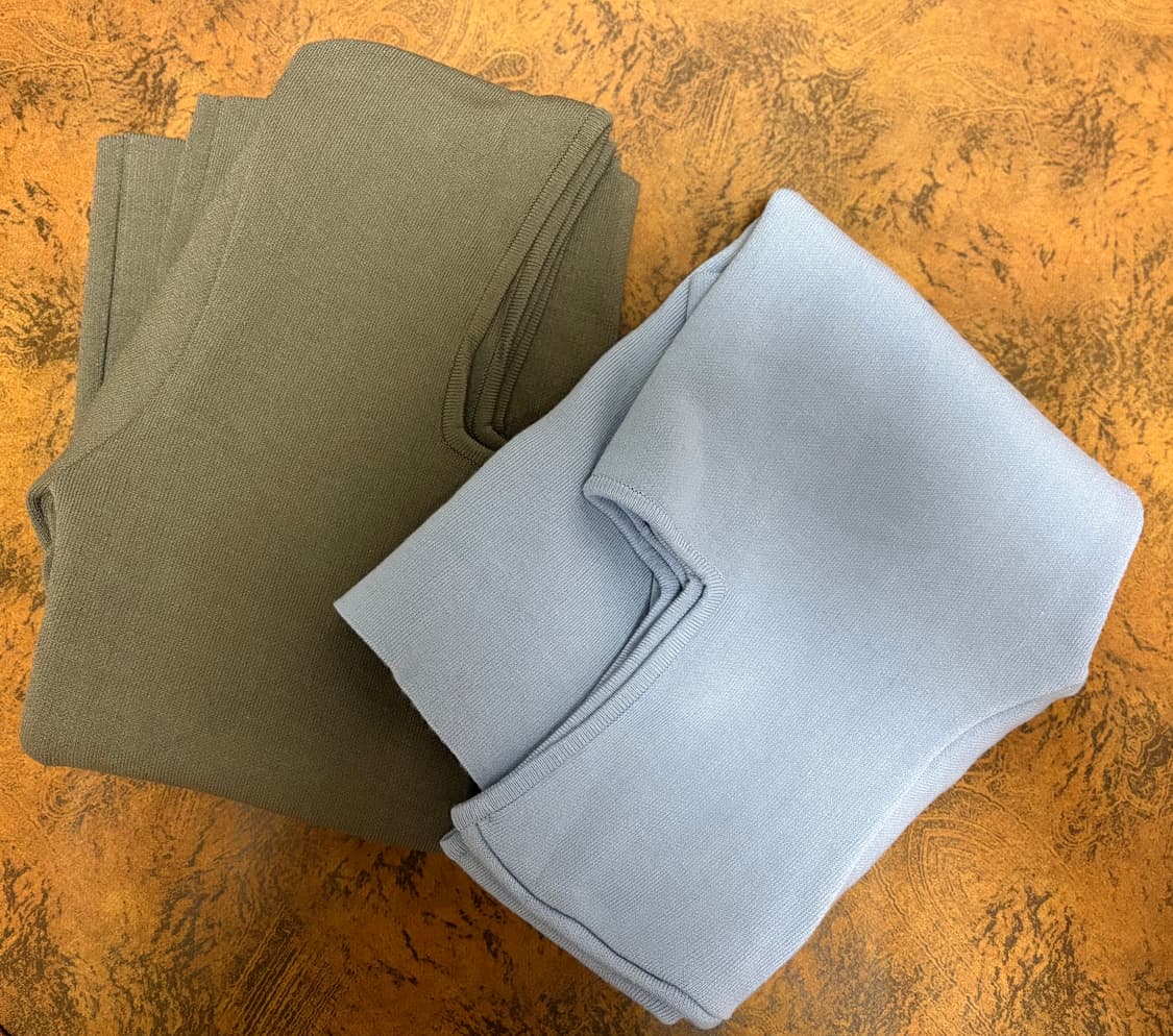 오르 고밀도 스퀘어넥 5부 니트 상품이미지1