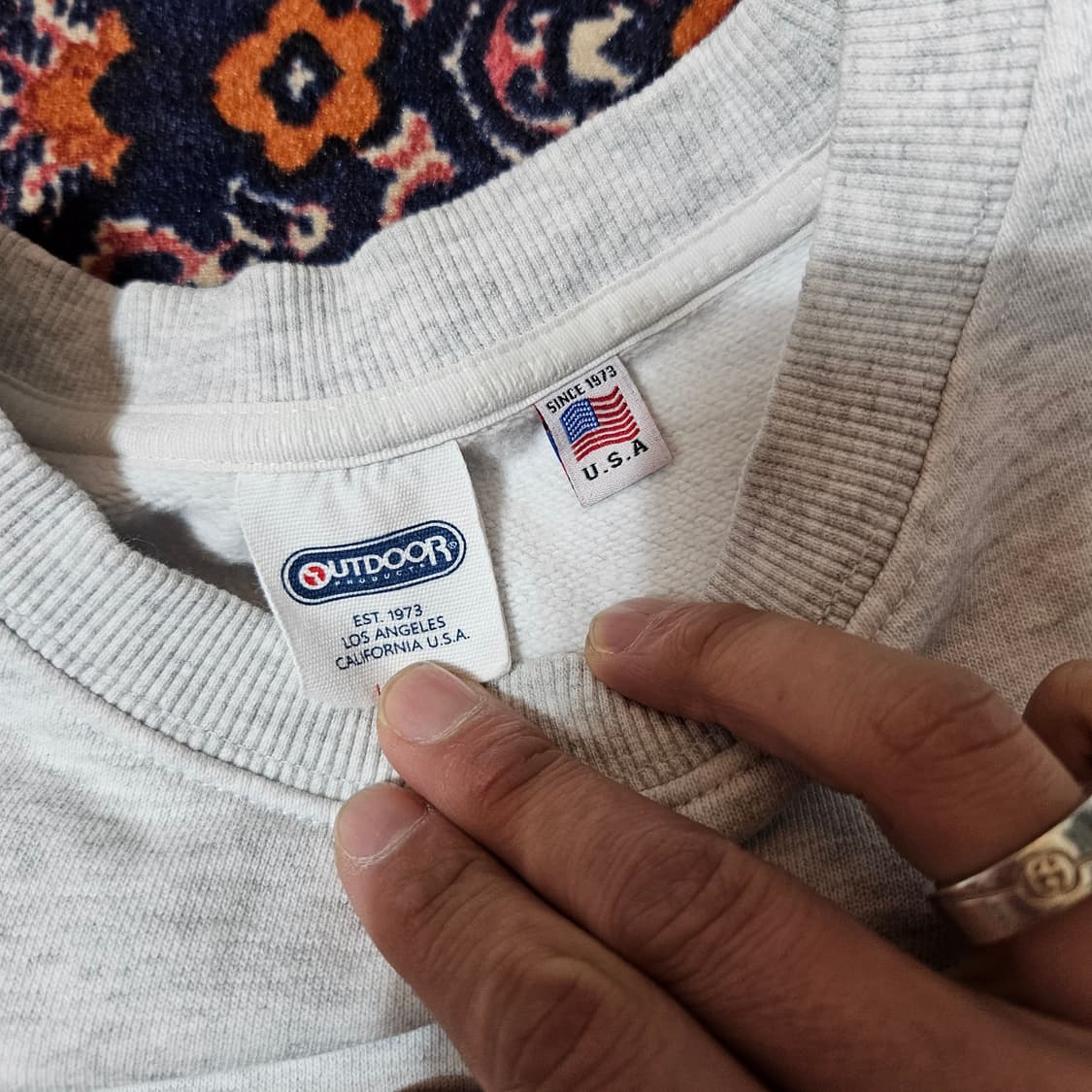 아웃도어프로덕츠 에센셜로고 트레이닝 셋업 M L 상품이미지9