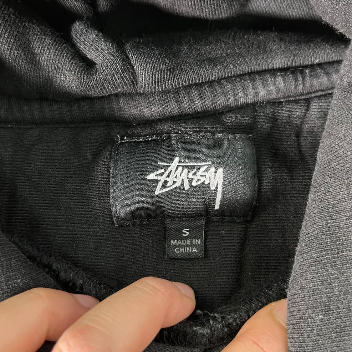 95 스투시 자수로고 후드티 상품이미지3