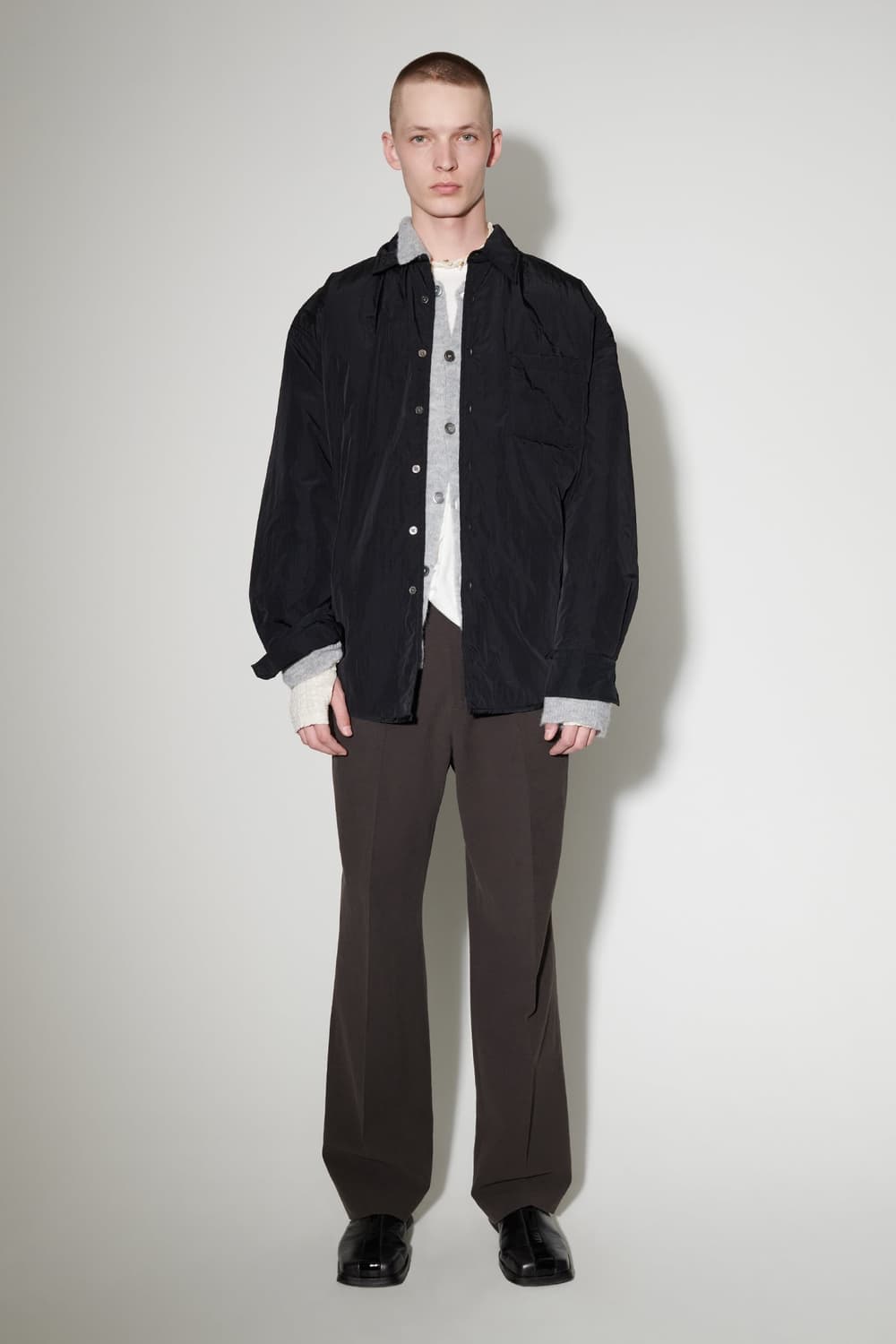 (정품/새상품) 아워레가시 남성 블랙 패디드 테크 버로우드 자켓 상품이미지6