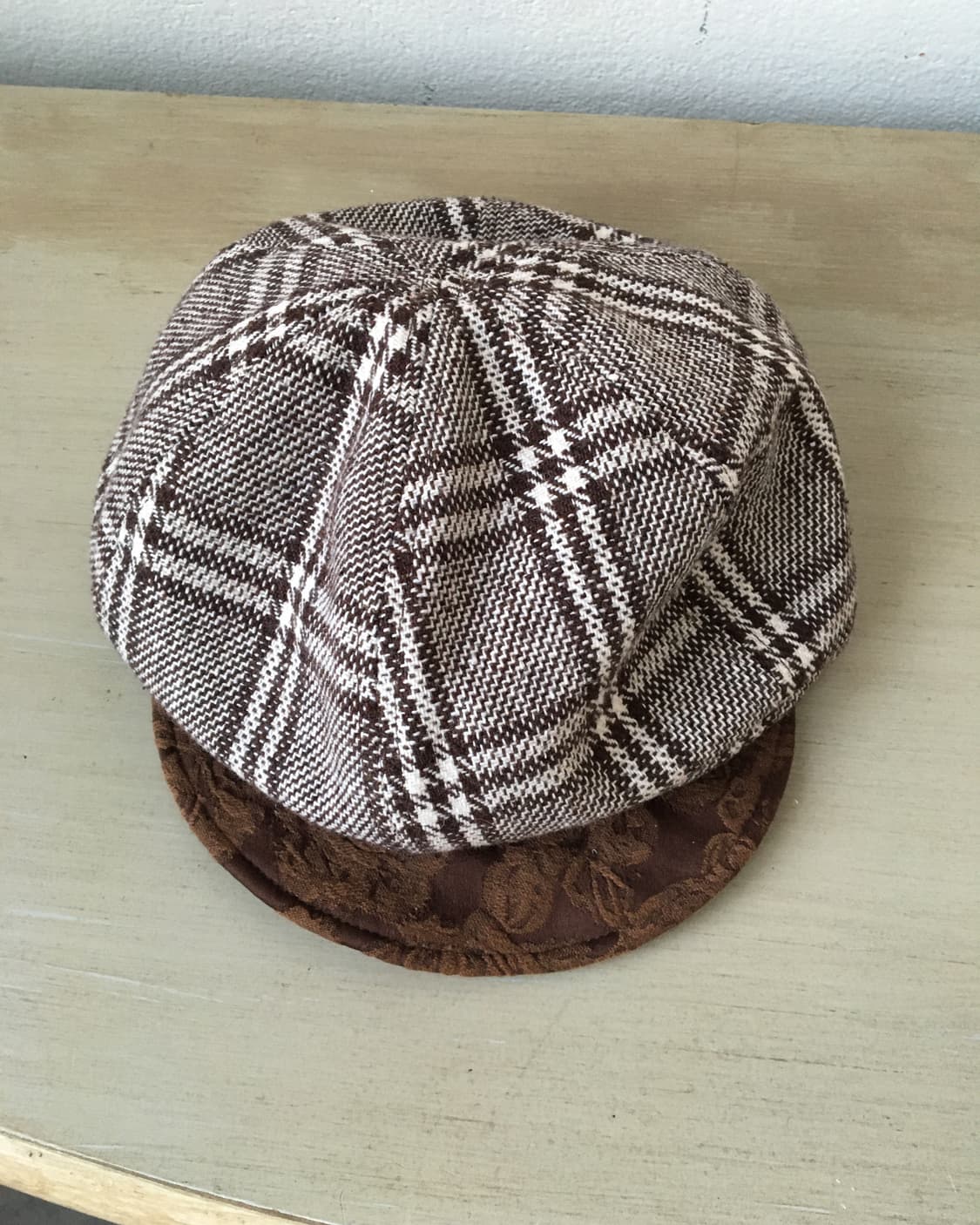  check pattern cap 상품이미지4