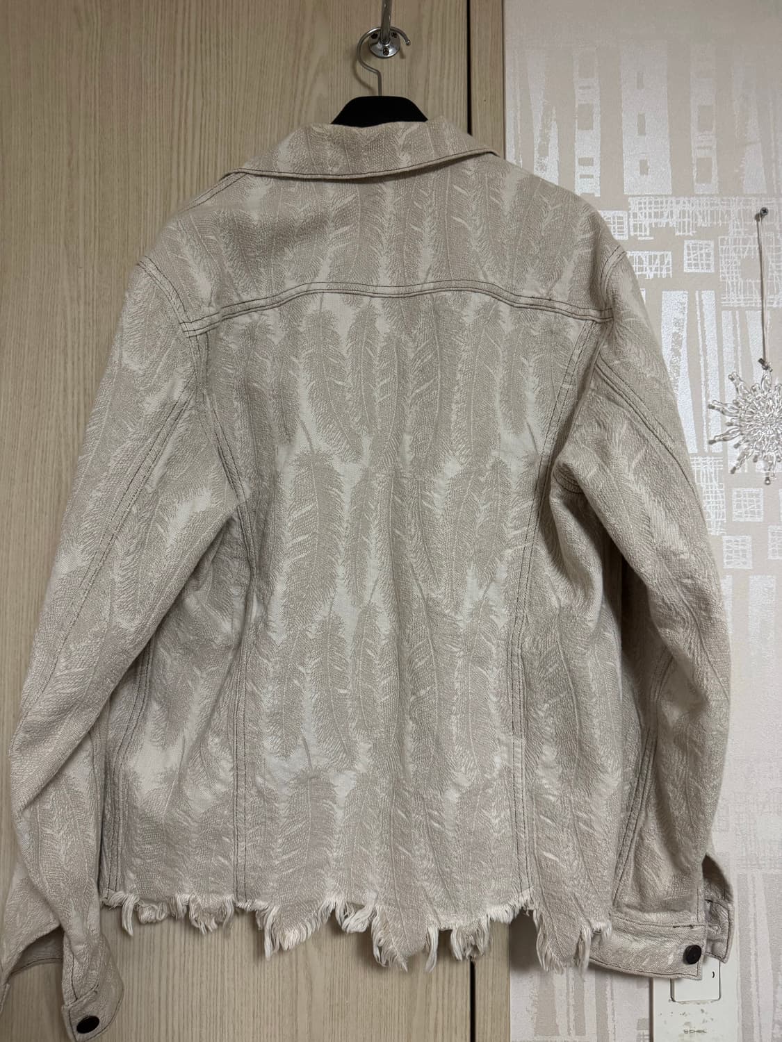 Kapital 12oz feather denim 3rd JKT white 상품이미지2