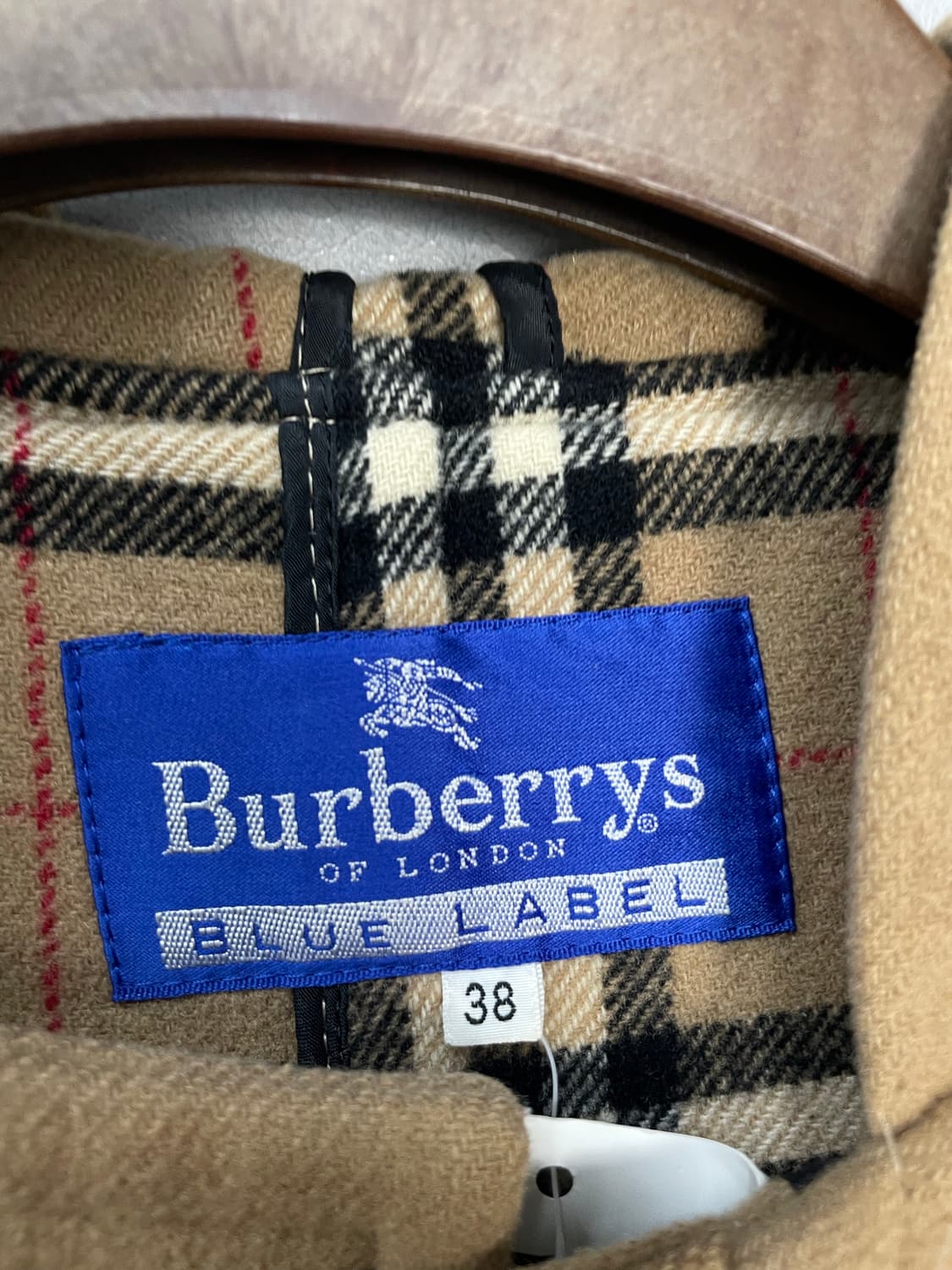 버버리 블루라벨 울 더플코트 H1139 상품이미지5