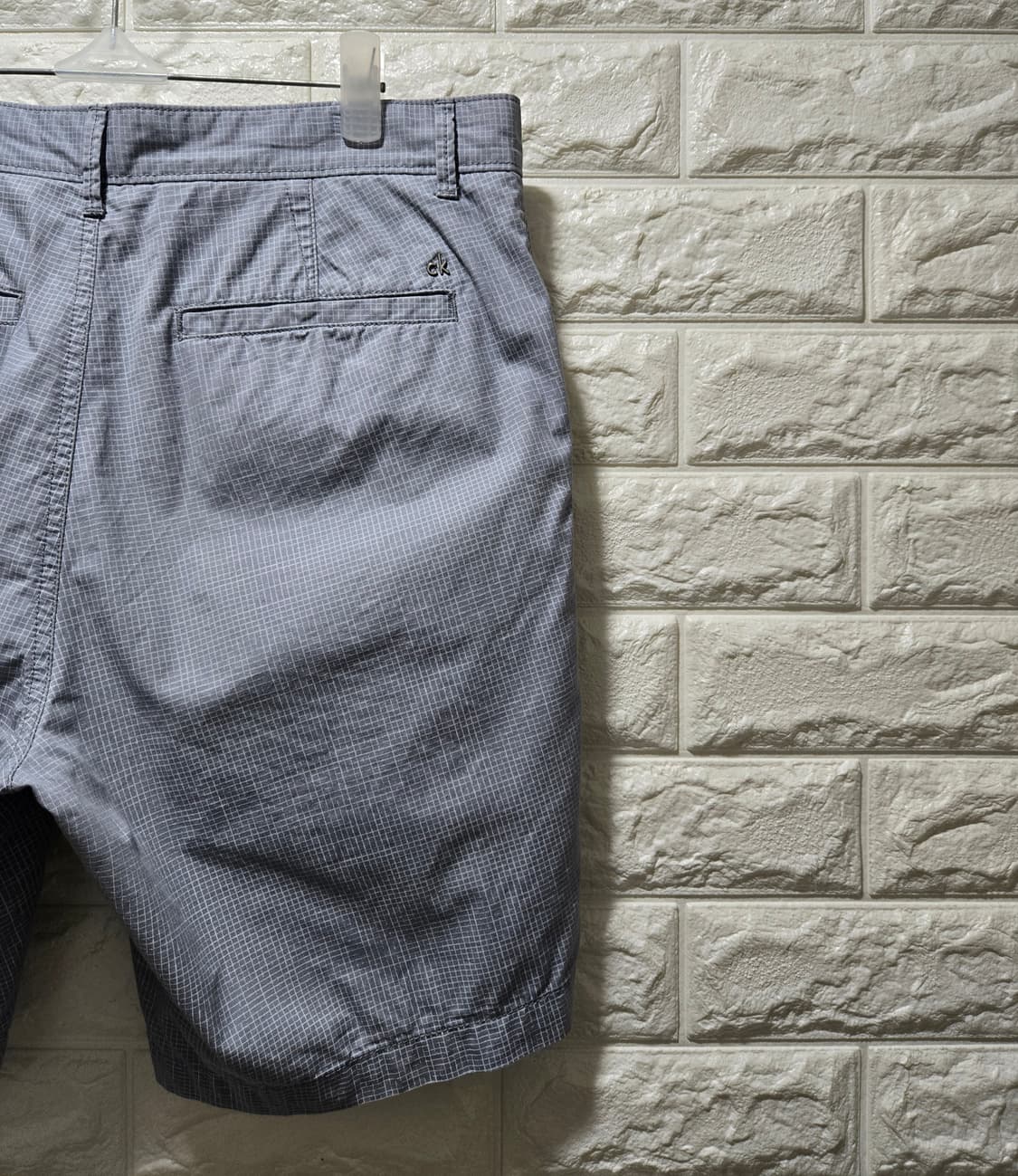 캘빈클라인 체크 치노 반바지 면 반바지 31~32 상품이미지6