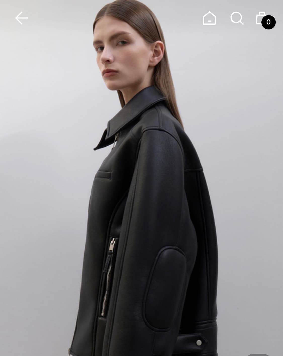 우이 ouie Seoul 레더 자켓 상품이미지3