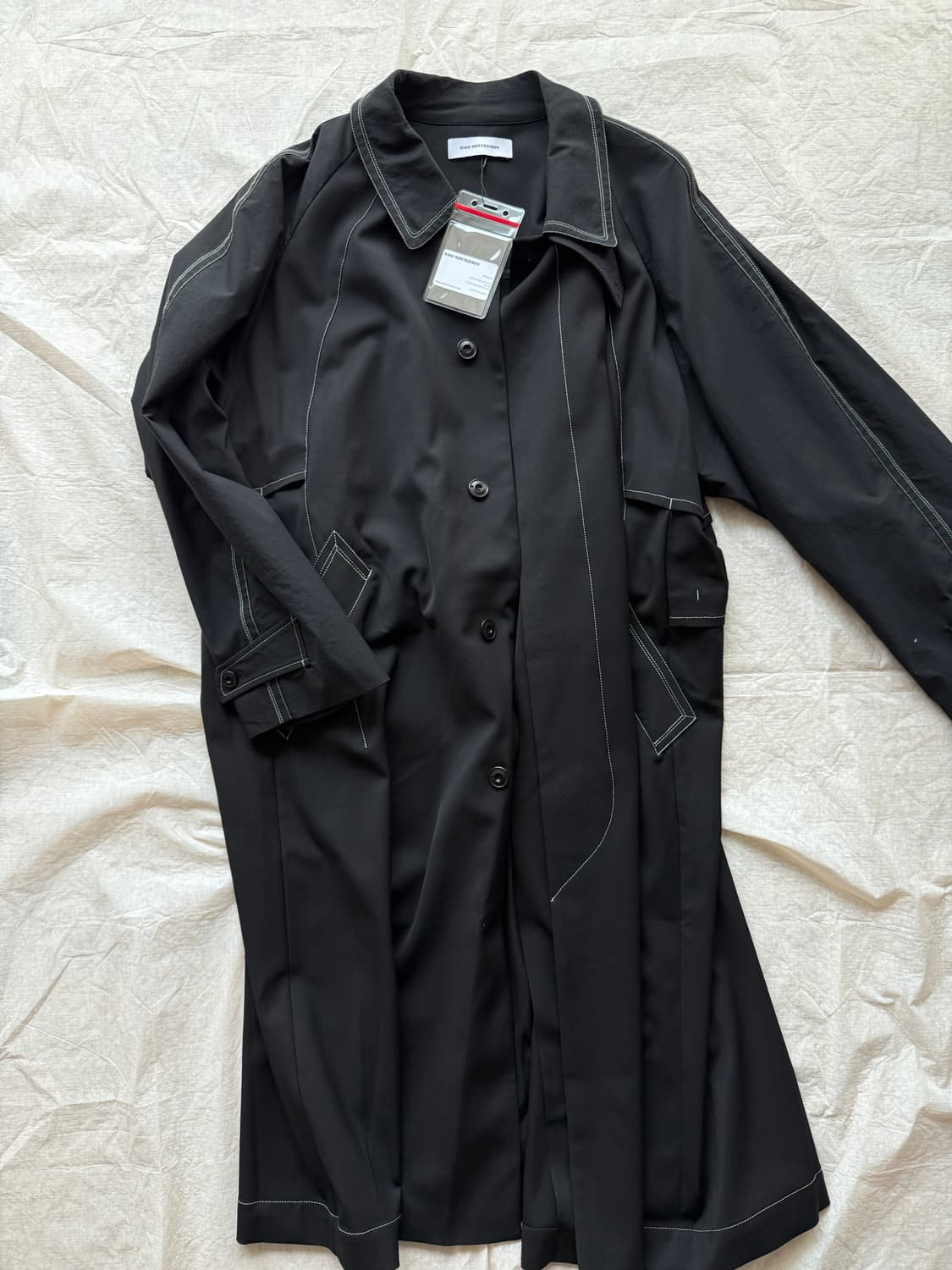 [48] 키코 코스타디노브 KK 코트 02 crow black 상품이미지3