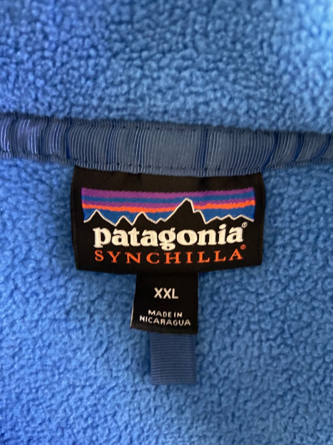 파타고니아 신칠라 블루 남성 2XL 라이트웨이트 상품이미지4
