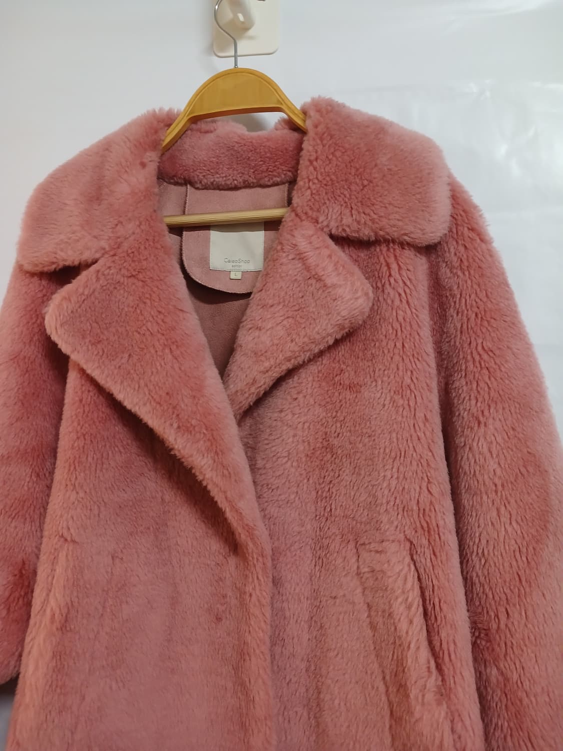 (95)셀렙샵 양모자켓 핑크 상품이미지3