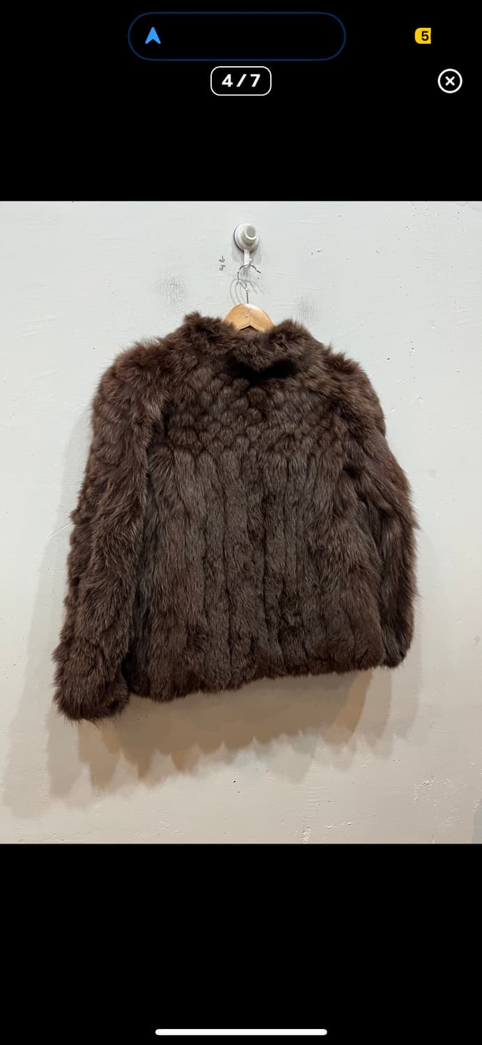 HIROKI 일본 빈티지 리얼 래빗 퍼 자켓 상품이미지2