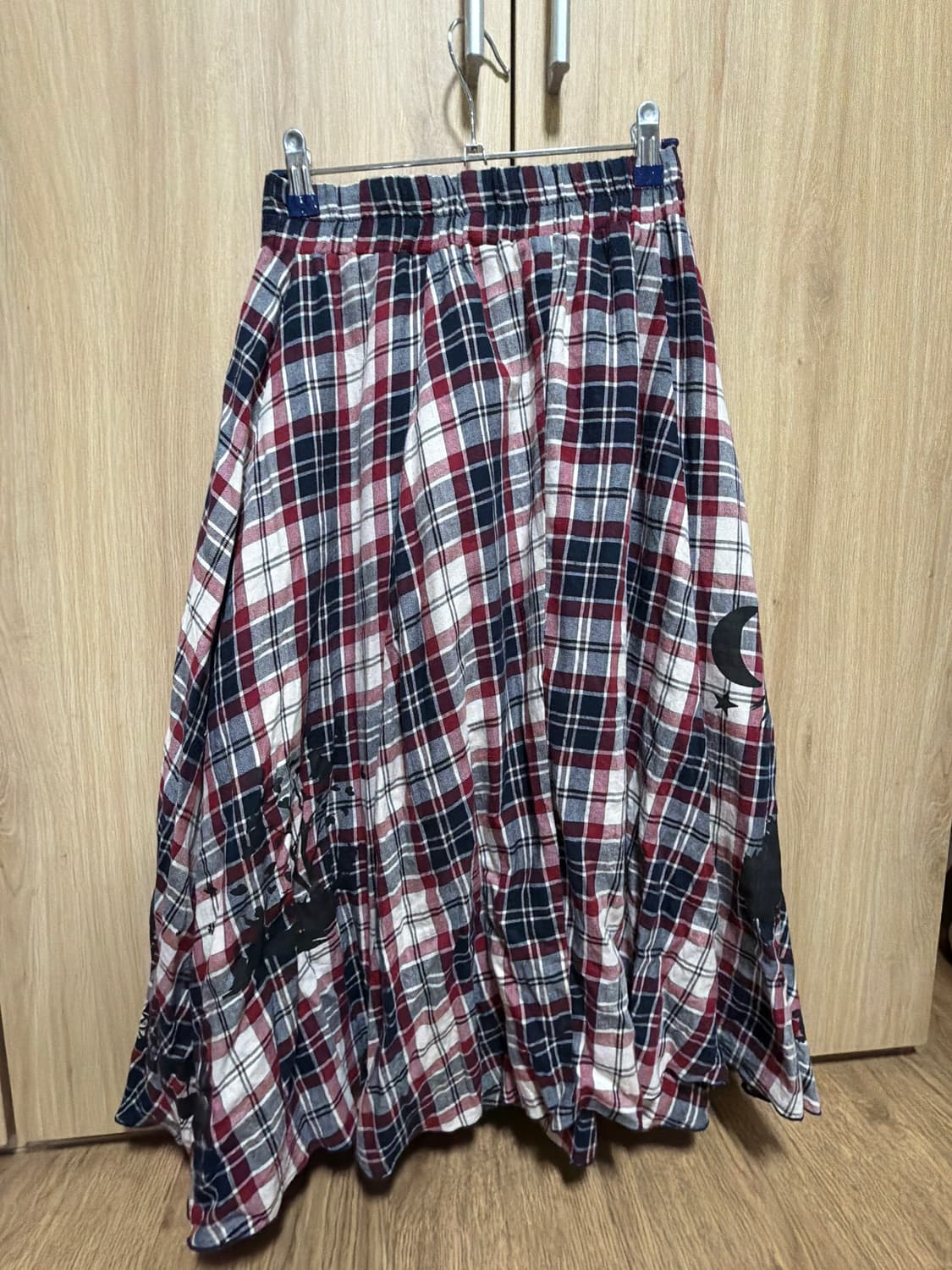 arrow 체크 모리걸 밴딩스커트 스즈코 상품이미지2