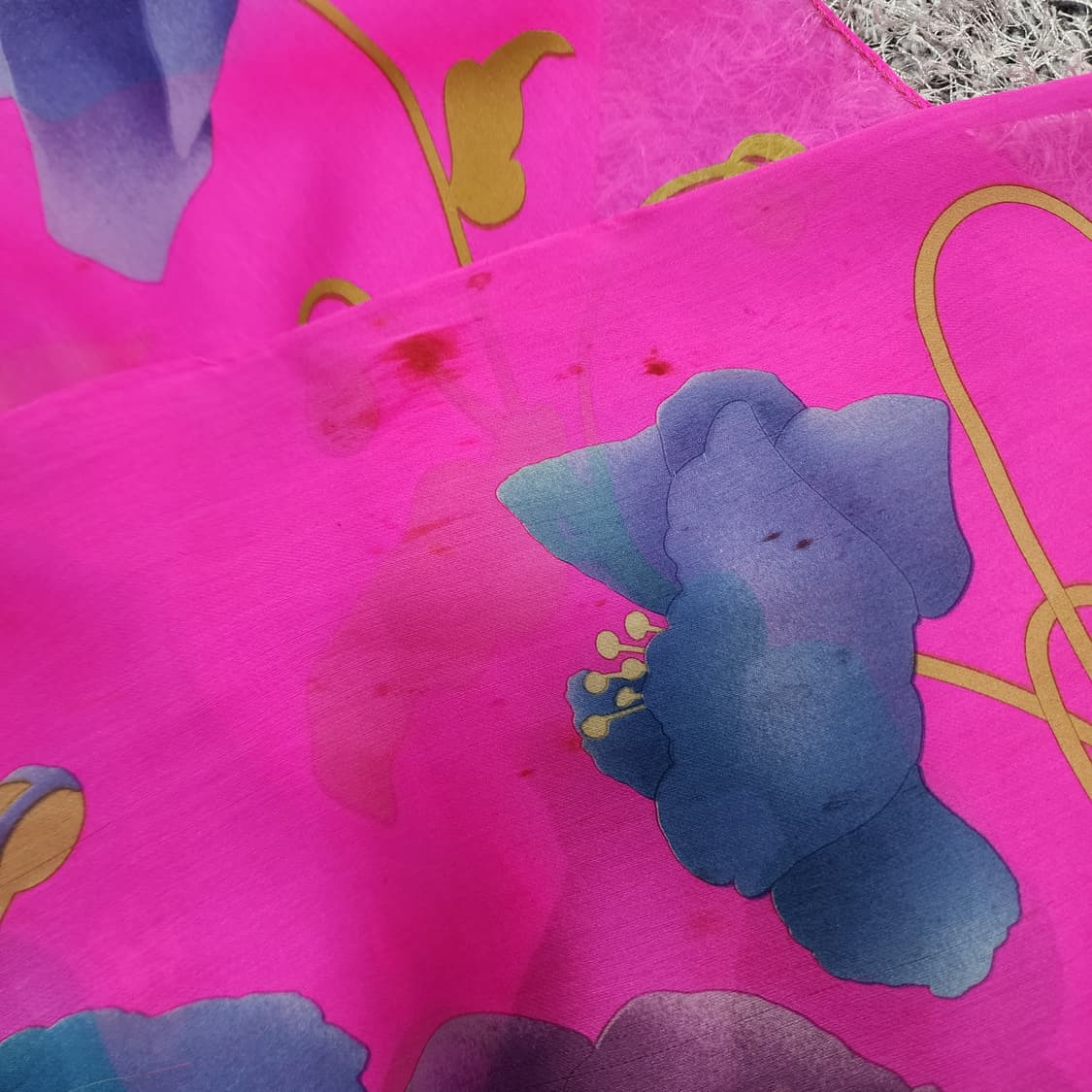 레오날드 실크 스카프 상품이미지6