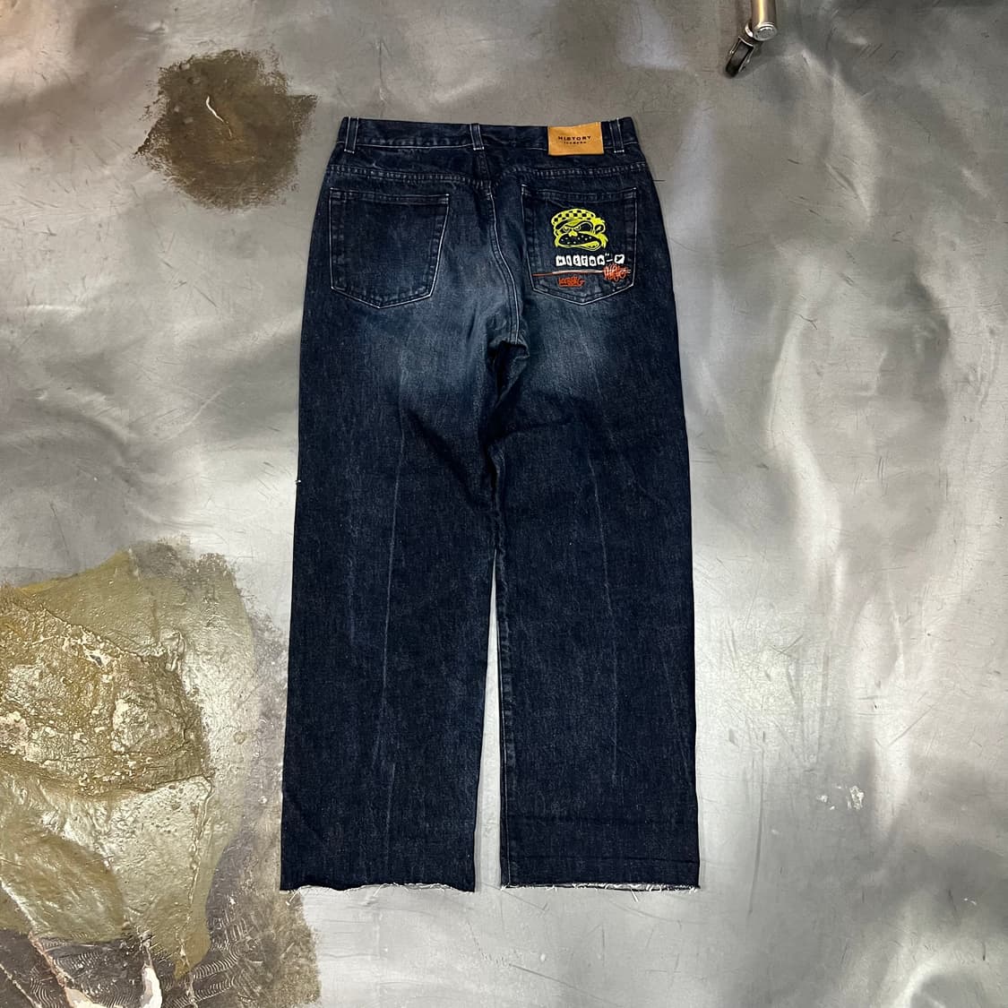  아이스버그 자수 데님팬츠 y14386 상품이미지2