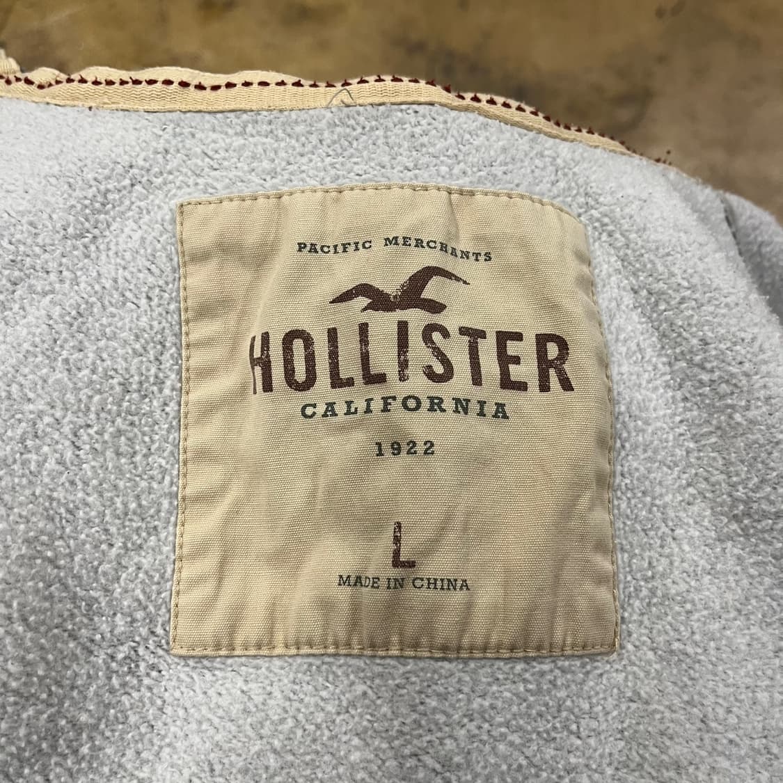 홀리스터 그레이 후드집업 상품이미지5
