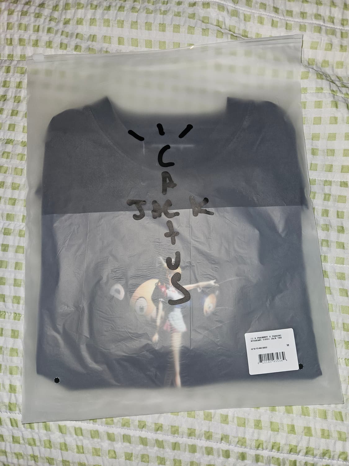 트래비스 스캇 캑터스 잭  프라그먼트 타카시 무라카미 도쿄 티셔츠 상품이미지3