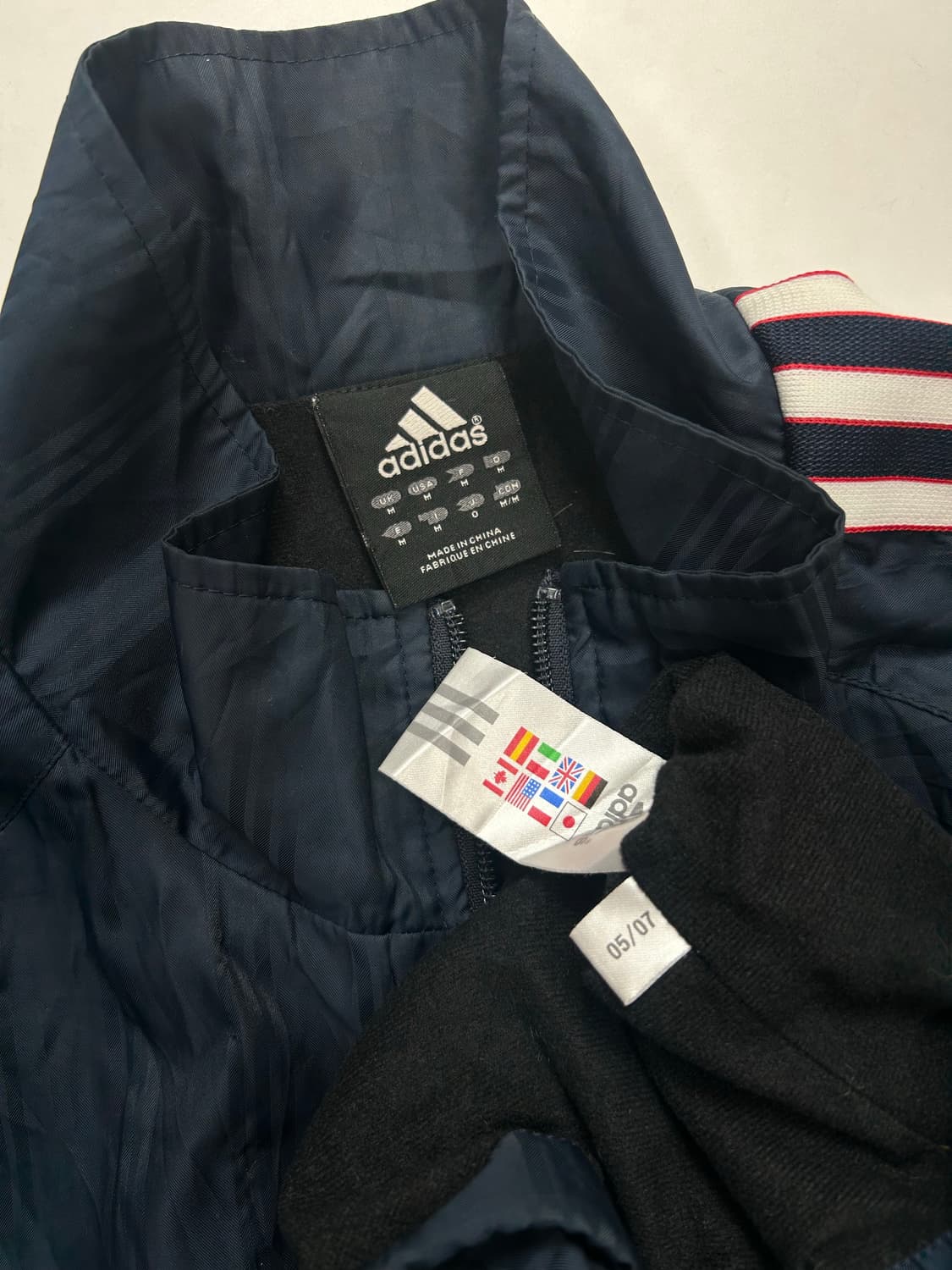 아디다스 00s 네이비 바람막이 M 상품이미지5