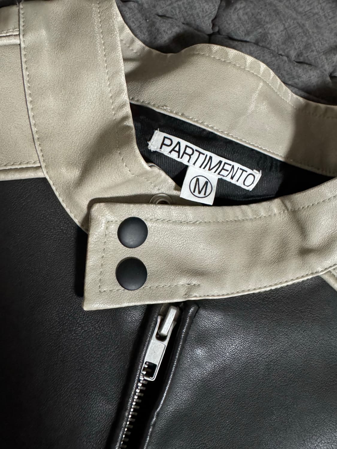 파르티멘토 레더 자켓 상품이미지2