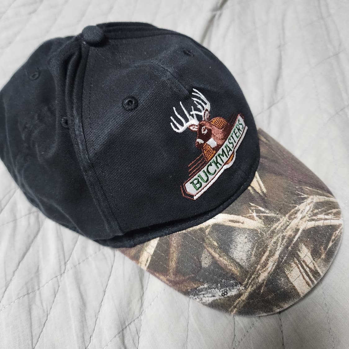 [OS] 빈티지 벅마스터 BUCKMASTERS NRA 투톤 리얼트리 볼캡 상품이미지1
