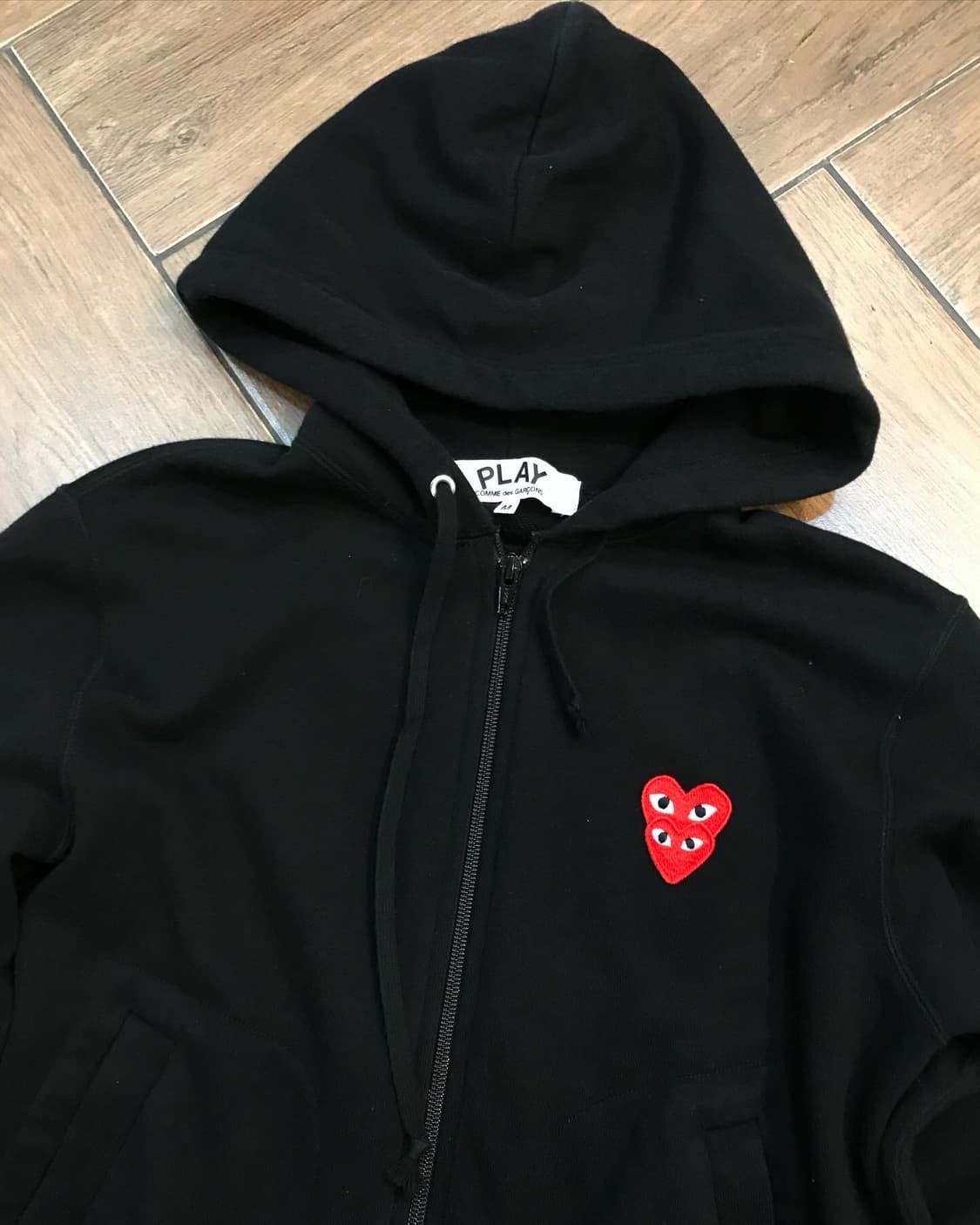 Comme Des Garcons Double Heart 후드집업 상품이미지7