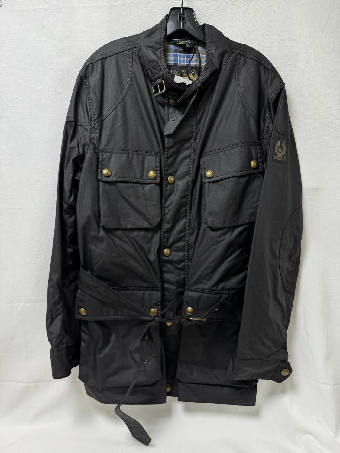 벨스타프 트라이얼 마스터 왁스 자켓 마호가니 54 상품이미지3