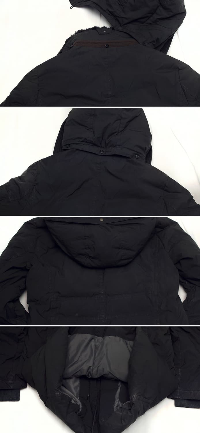 시리즈 (series) 맥켄지 모피카라 구스다운 야상패딩 자켓 (100) 상품이미지5