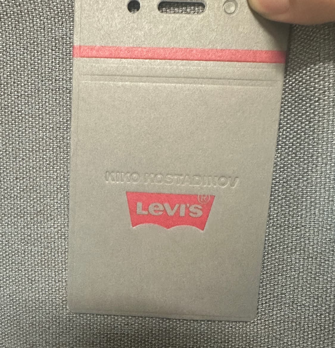 [M] 키코 코스타디노브 x 리바이스 저지 가디건 그레이 상품이미지6