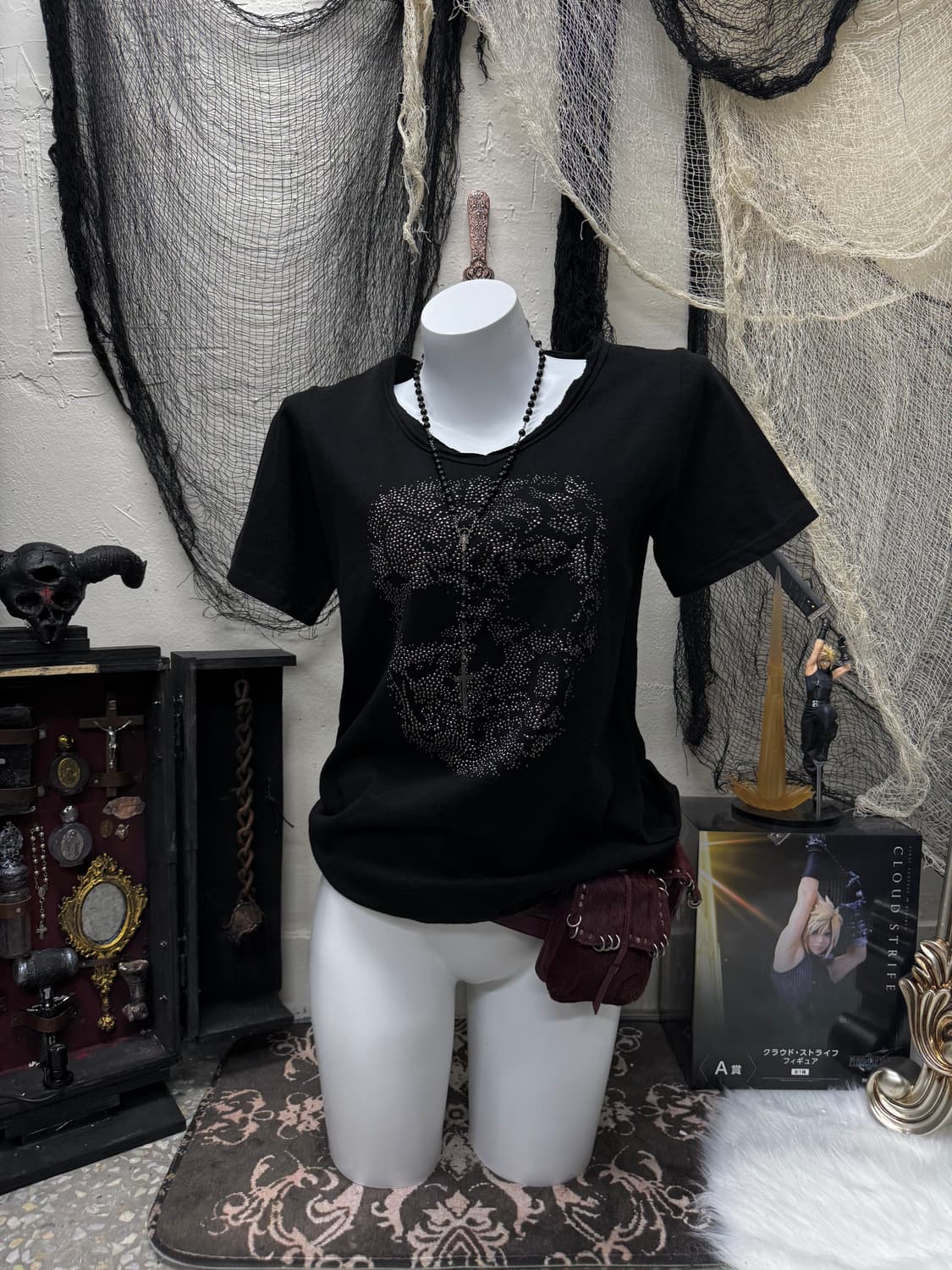 Ozz croce 00s cubic skull top 상품이미지1
