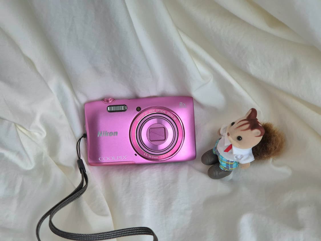윈터 픽🌸 Nikon COOLPIX S3600 핫핑크💗 상품이미지1