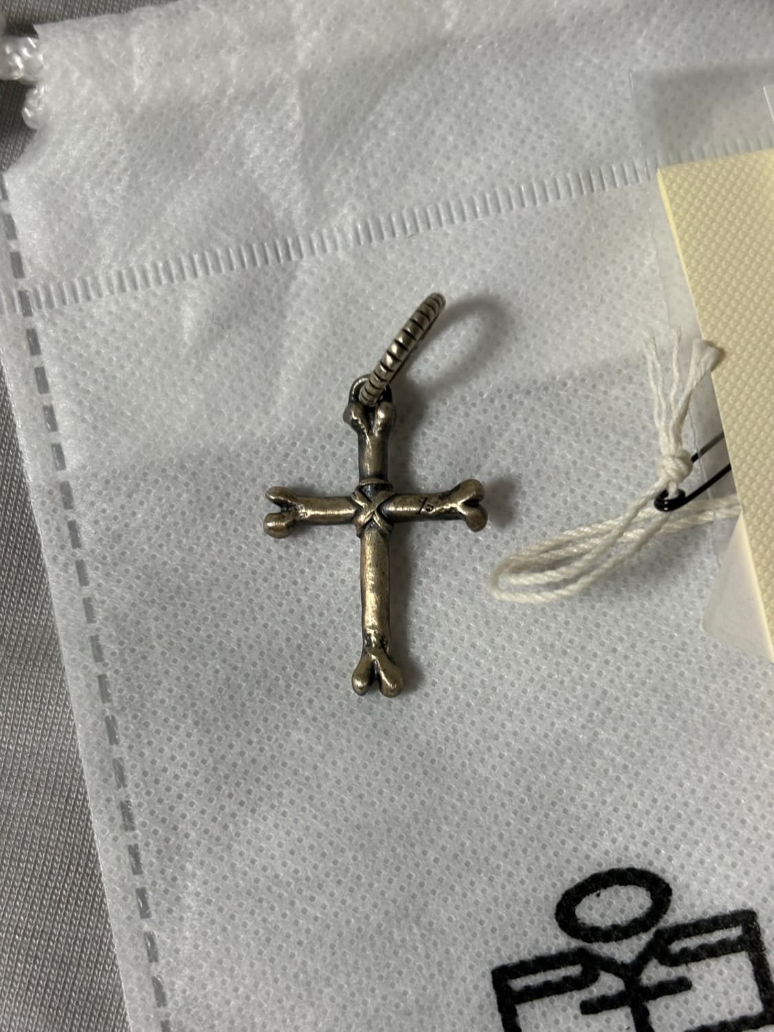 폴리테루 크로스본 펜던트 925실버 상품이미지2