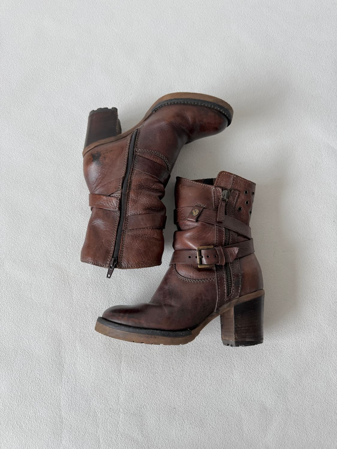 [EU35]MANAS 이태리 메이드 레더 부츠(ITALY) 상품이미지1