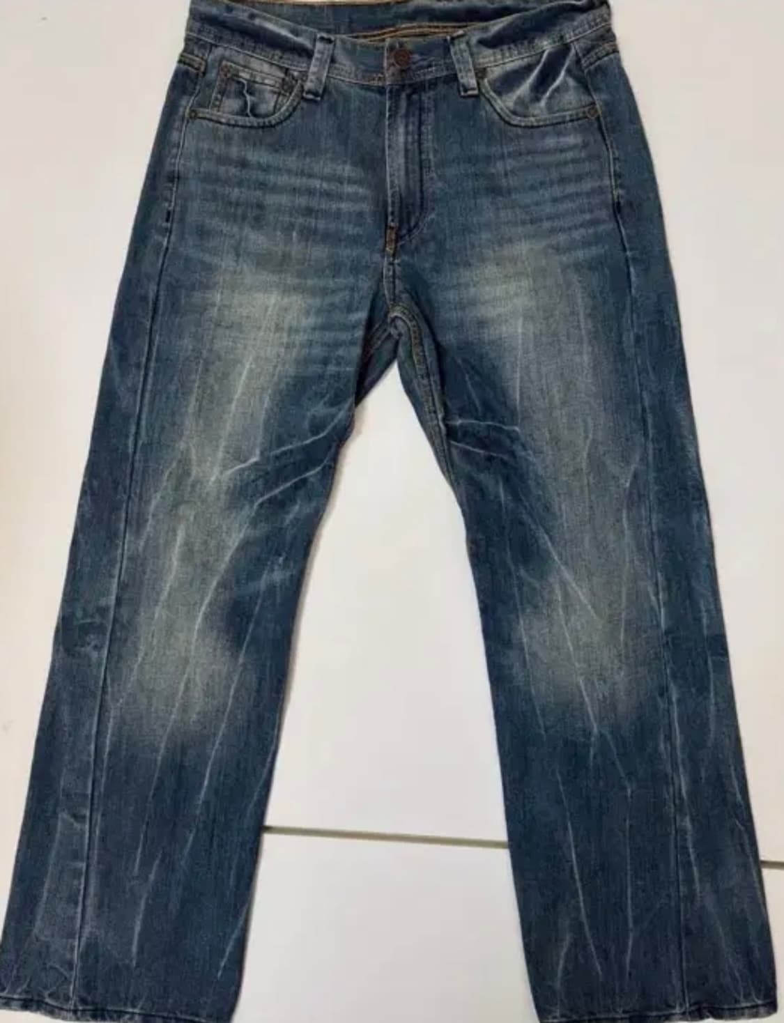 빈티지 와이드 데님팬츠 상품이미지2