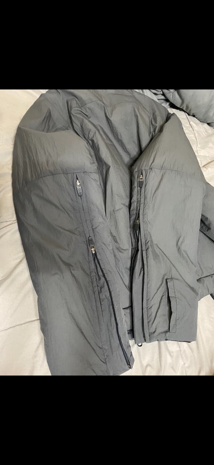 폴리테루 패디드 점퍼 그레이 2 사이즈 상품이미지6