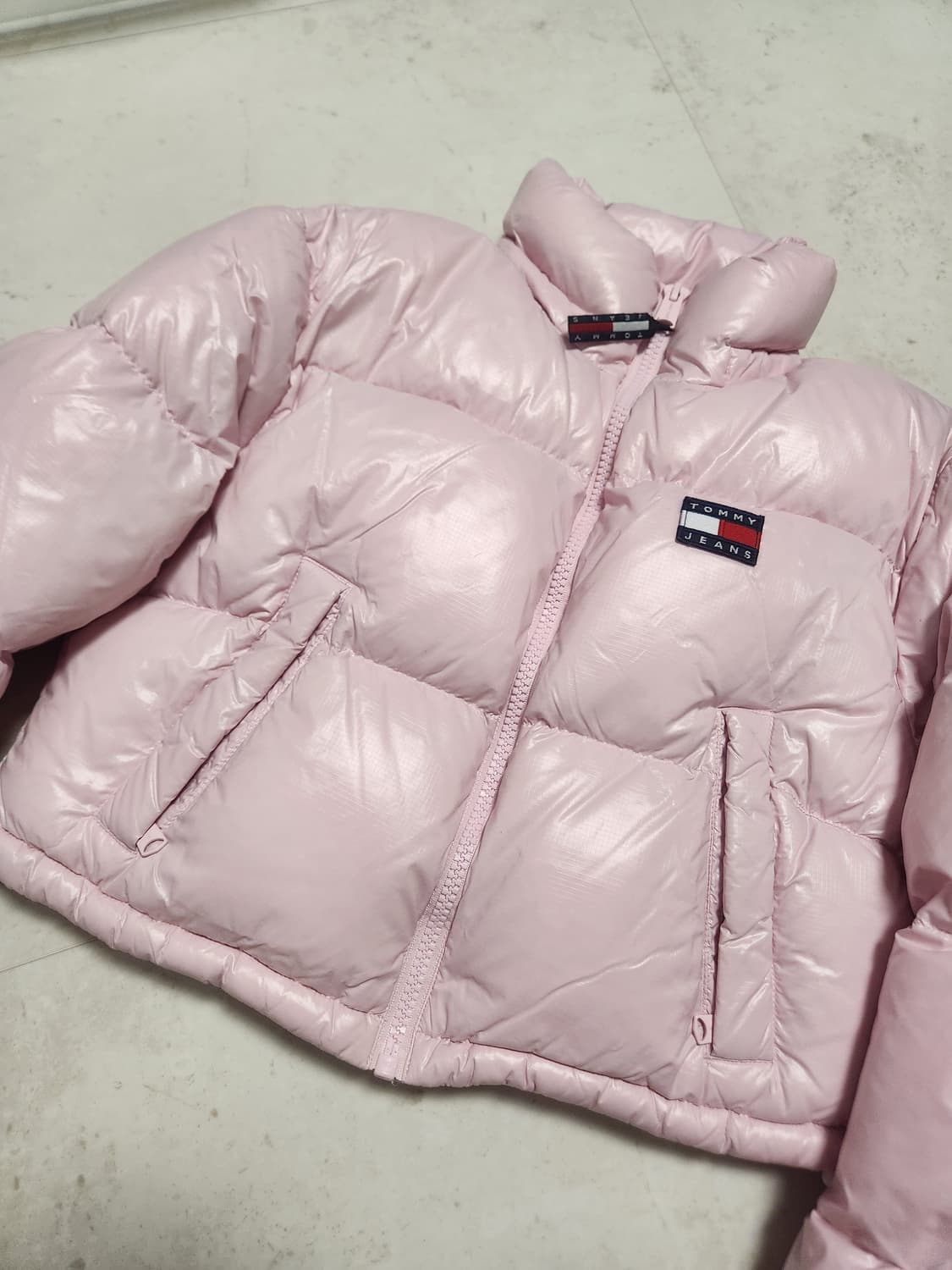 타미진 알래스카푸퍼 핑크패딩(xs) 상품이미지1