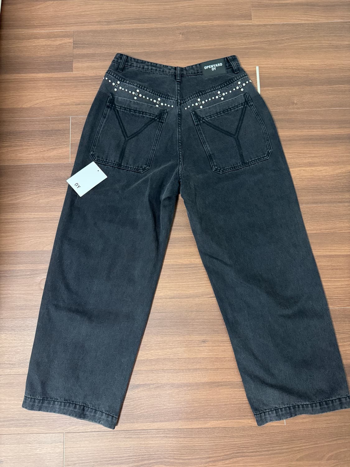 OY STUD WIDE VOLUME PANTS 상품이미지5