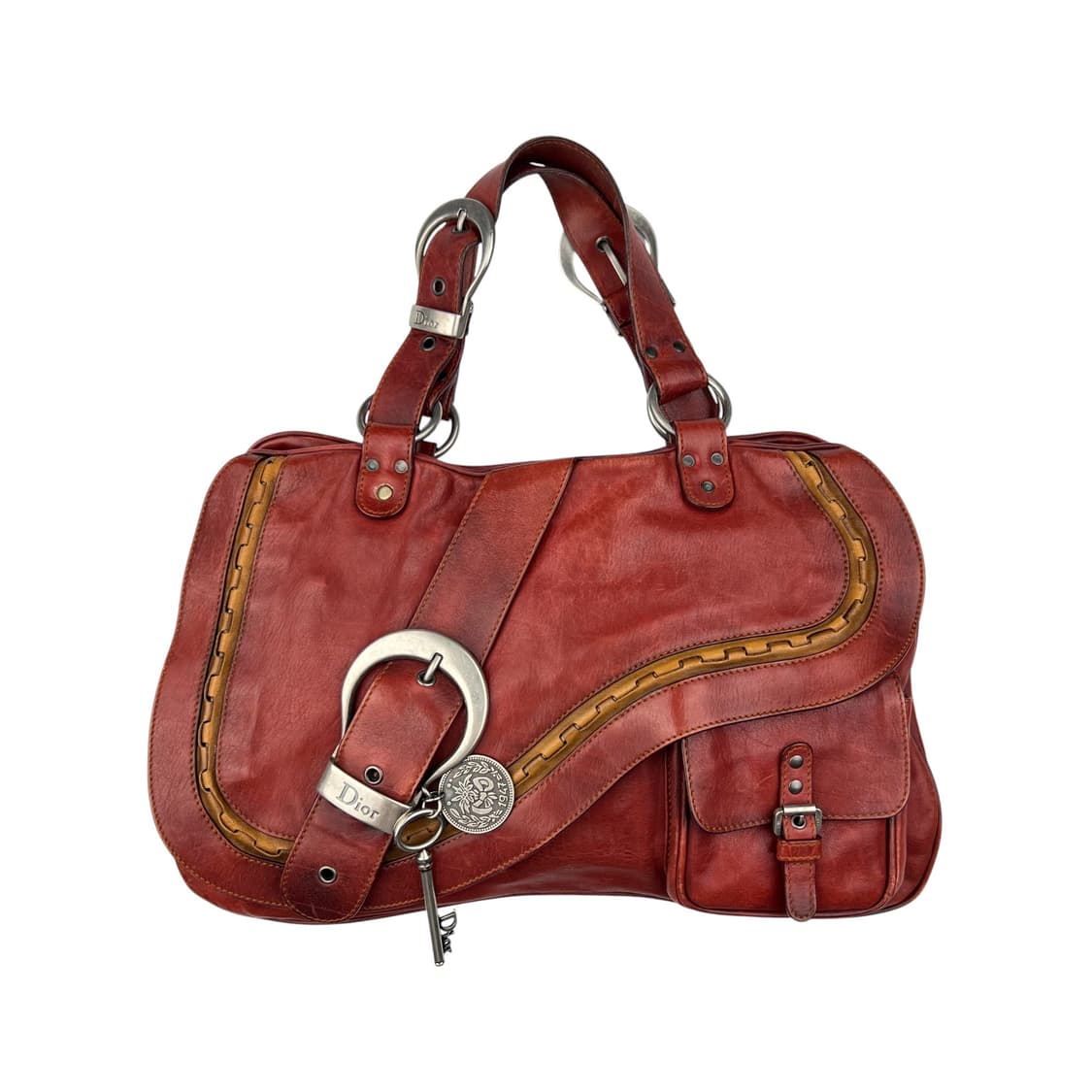 디올 가우초 브릭 버건디 상품이미지1