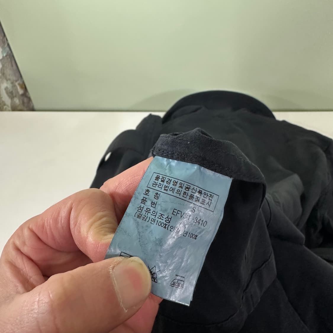 S 폴로 랄프로렌 블랙 면 하프코트 상품이미지7