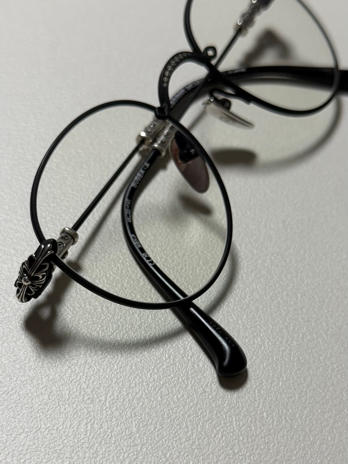 (거의새상품) 크롬하츠 안경 부바a 매트블랙 mbk-p 상품이미지4